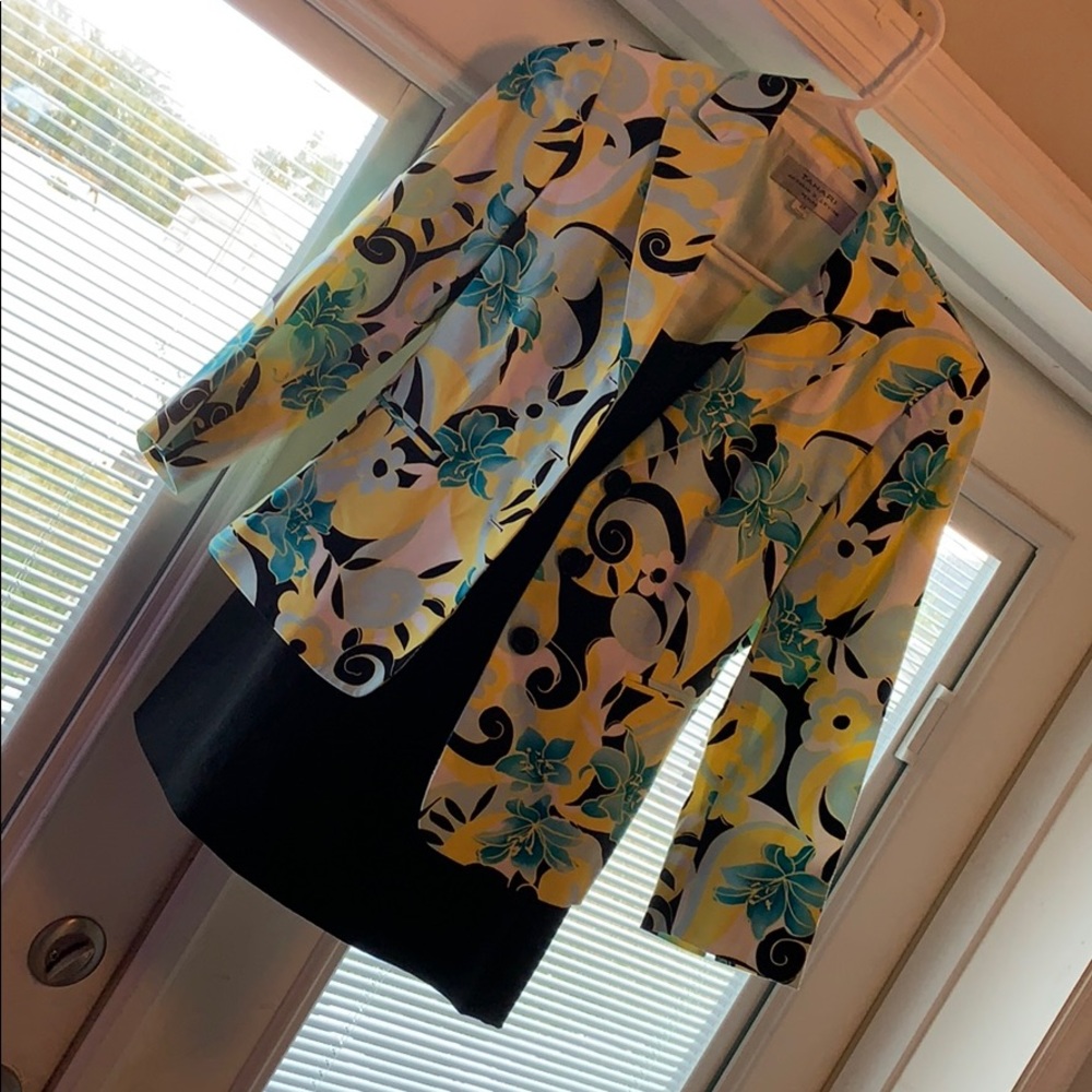 Blazer jacket with a skirt